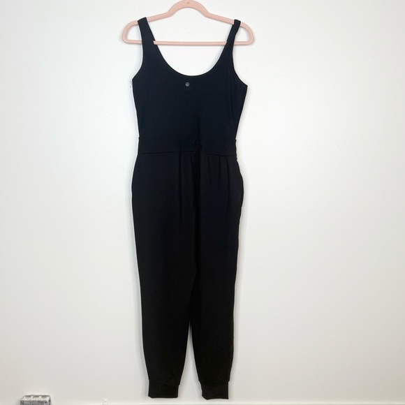 New Yogalicious Luxe “Emma” Jumpsuit Black Medium - Picture 7 of 7